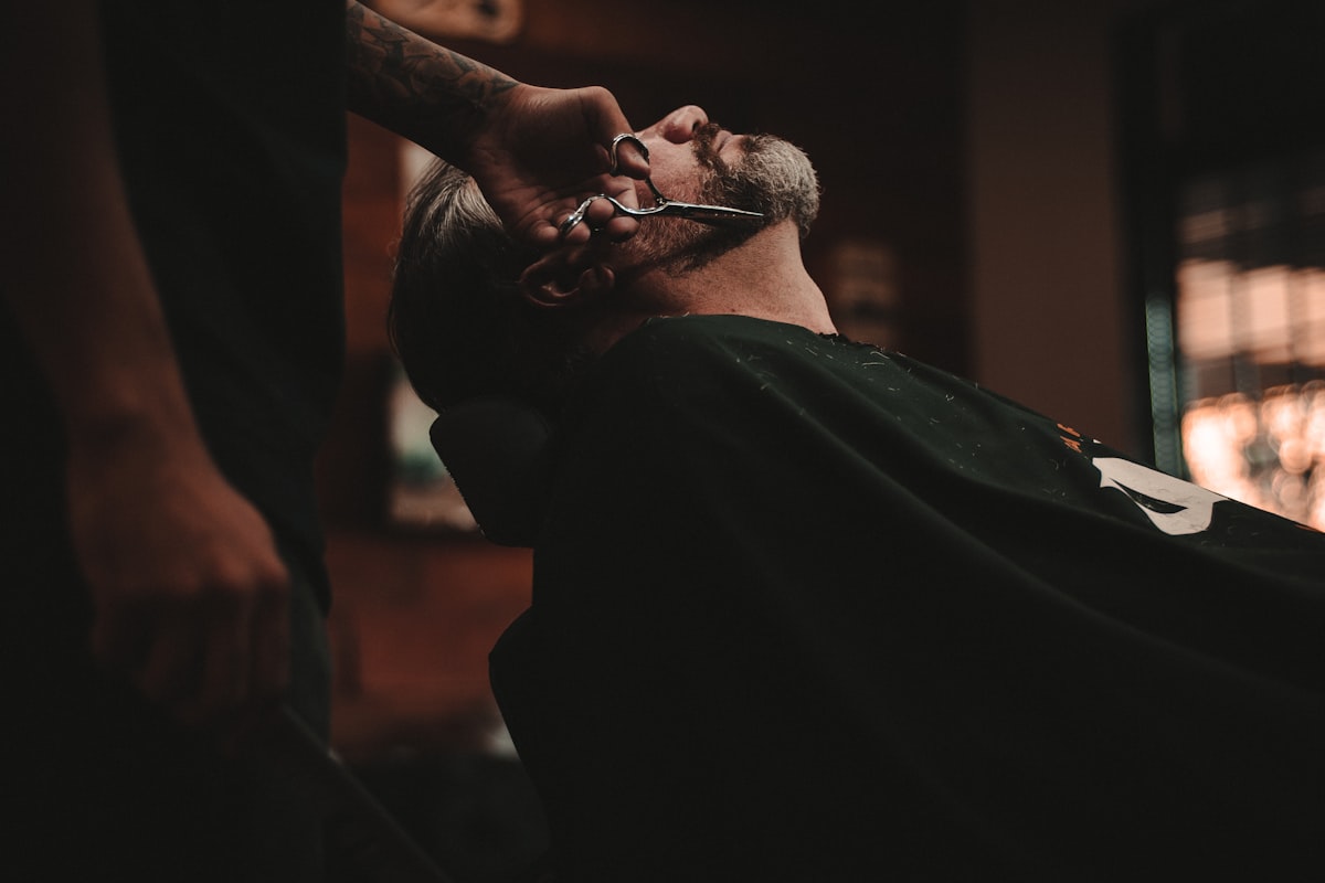 Beard trim service at Fazio Salons