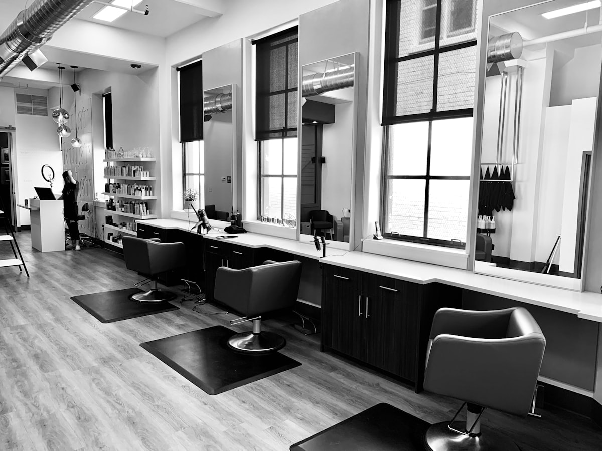 Fazio Salons interior view
