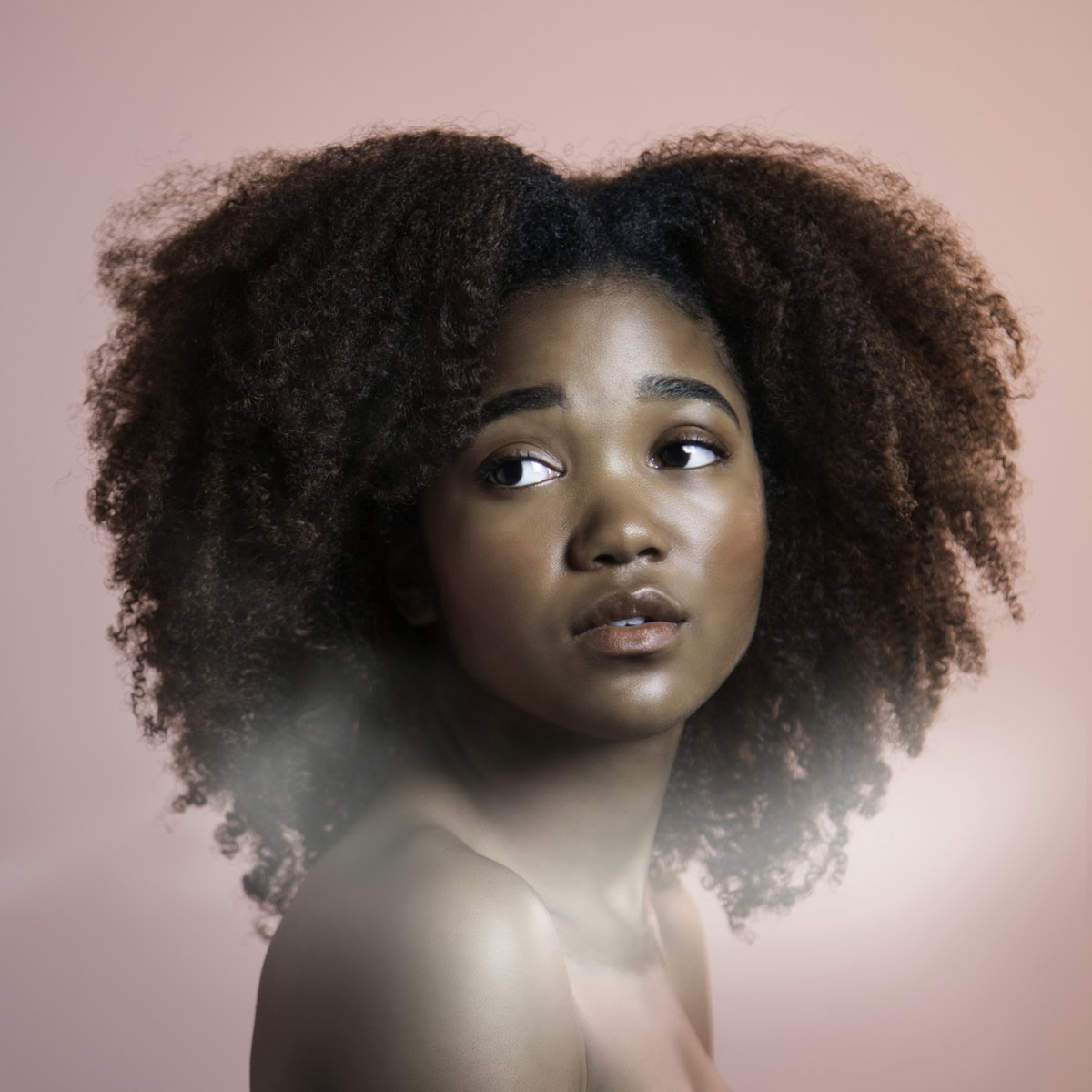 Natural curl texture styling at Fazio Salons